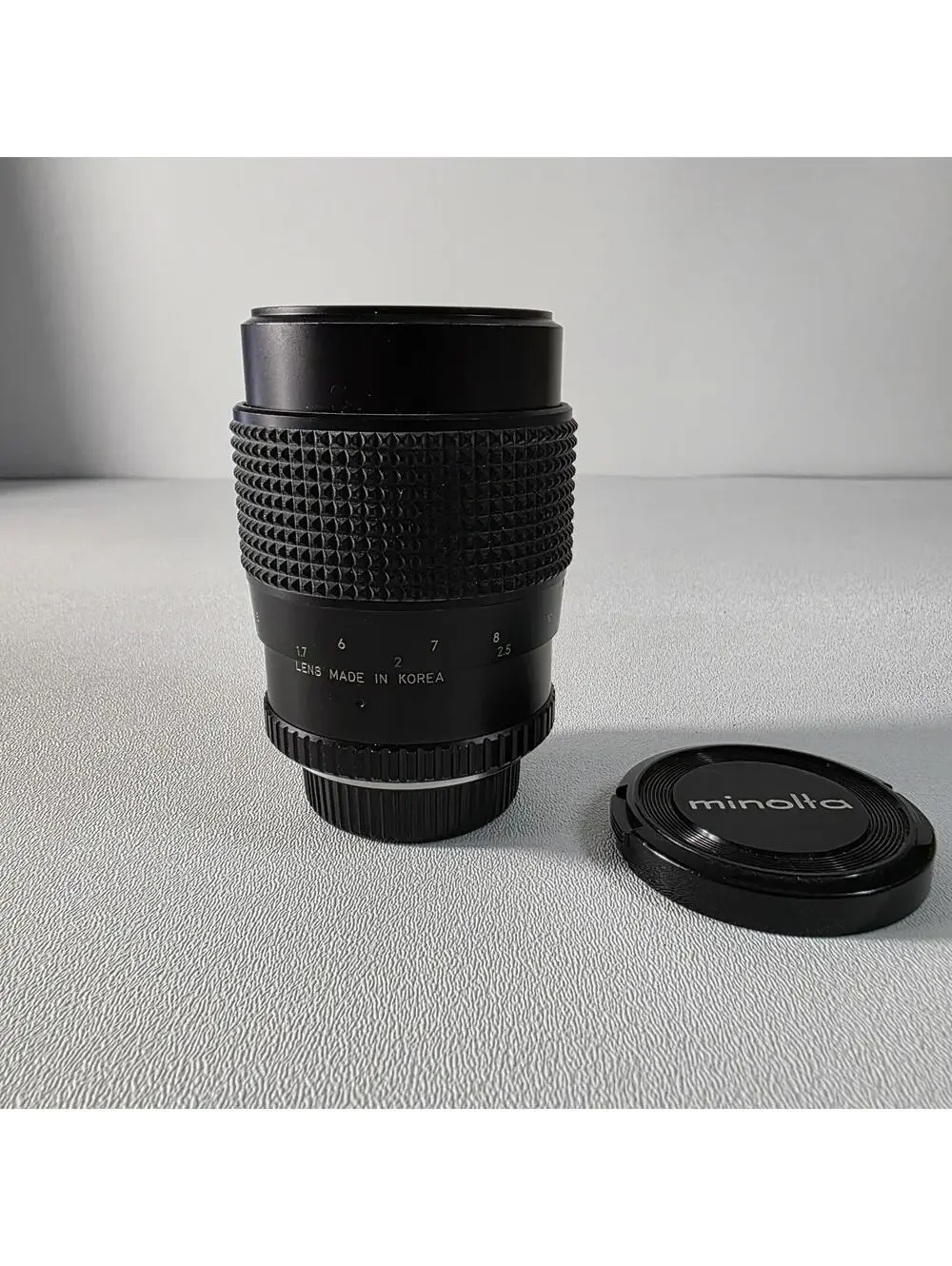 JC Penney Camera Lens MD Minolta Mount 55mm No 206759 1:2.8 f=135mm Coated Optic